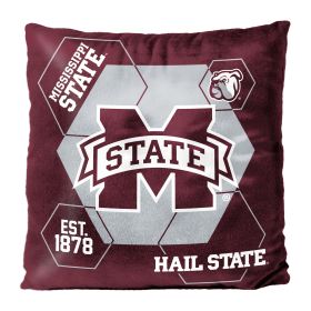 Michigan State OFFICIAL NHL "Connector" Double Sided Velvet Pillow; 16" x 16"