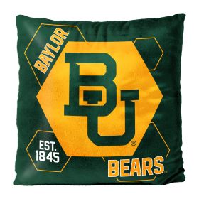 Baylor OFFICIAL NHL "Connector" Double Sided Velvet Pillow; 16" x 16"