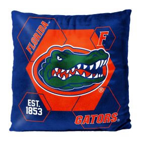 Florida OFFICIAL NHL "Connector" Double Sided Velvet Pillow; 16" x 16"