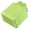 4 pcs W54*L84in Outdoor Patio Curtain/Green Glow