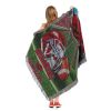 Arkansas OFFICIAL Collegiate "Home Field Advantage" Woven Tapestry Throw