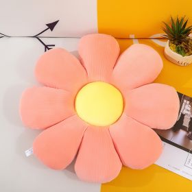 Bed and Breakfast Cushion Small Daisy Petal Cushion (Option: Pink-60cm)