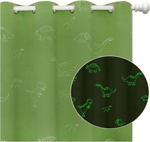 Muwago Dinosaur Curtains for Boys Bedroom, Kids Curtains for Bedroom (size: 52 * 72 inch)