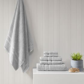 100% Turkish Cotton 6 Piece Towel Set (Color: as Pic)