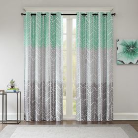 Printed Total Blackout Curtain Panel(Only 1 Pc Panel) (Color: as Pic)