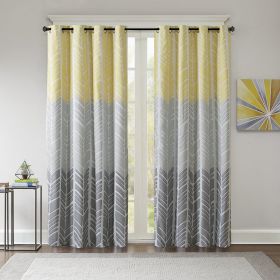 Printed Total Blackout Curtain Panel (Color: as Pic)