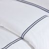 100% Cotton Sateen Embroidered Comforter Set