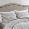 3 Piece Clipped Jacquard Duvet Cover Set