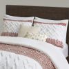 3 Piece Cotton Duvet Cover Set with Chenille Tufting