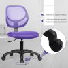 Low-back Computer Task Office Desk Chair with Swivel Casters for Kids