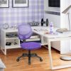 Low-back Computer Task Office Desk Chair with Swivel Casters for Kids